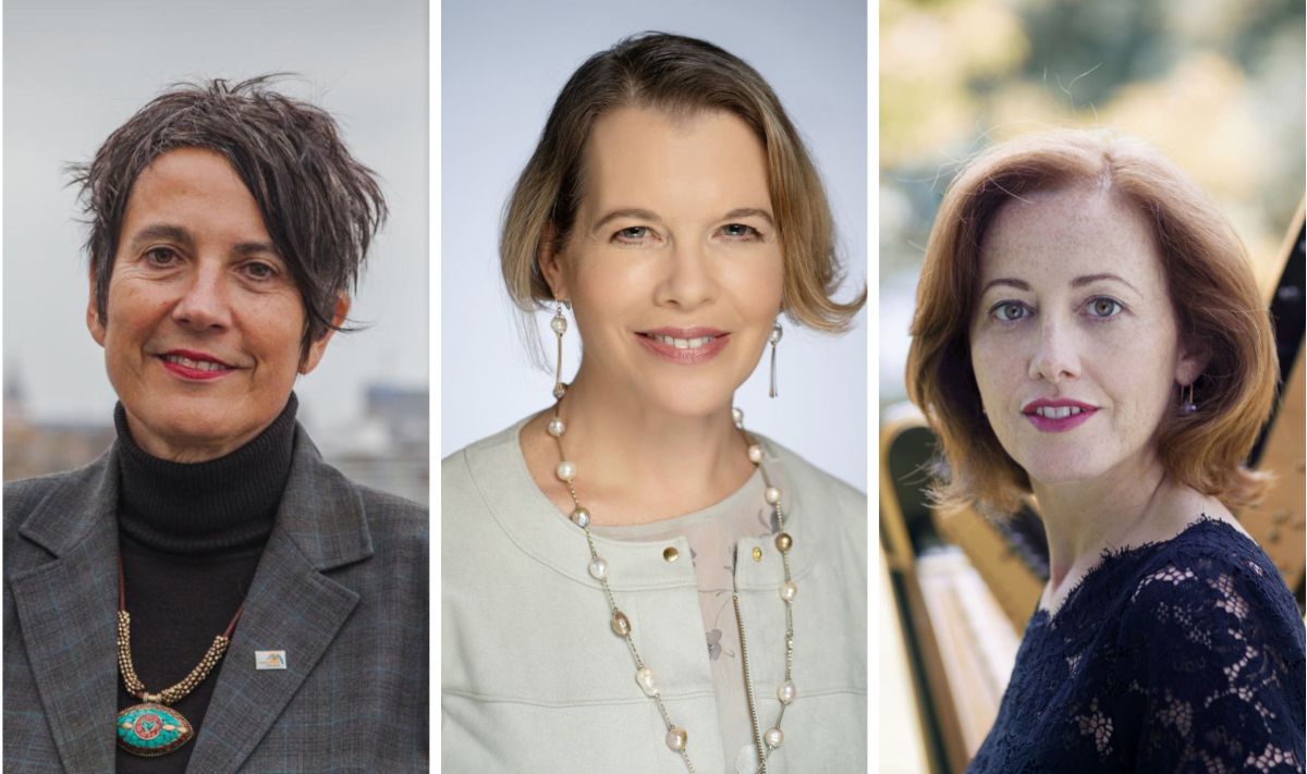 Dr. Monika Hauser, Prof. Dr. Ruth Halperin-Kaddari, Anne-Sophie Bertrand (von links) (© ) Dr. Monika Hauser, Prof. Dr. Ruth Halperin-Kaddari, Anne-Sophie Bertrand (von links) (© )