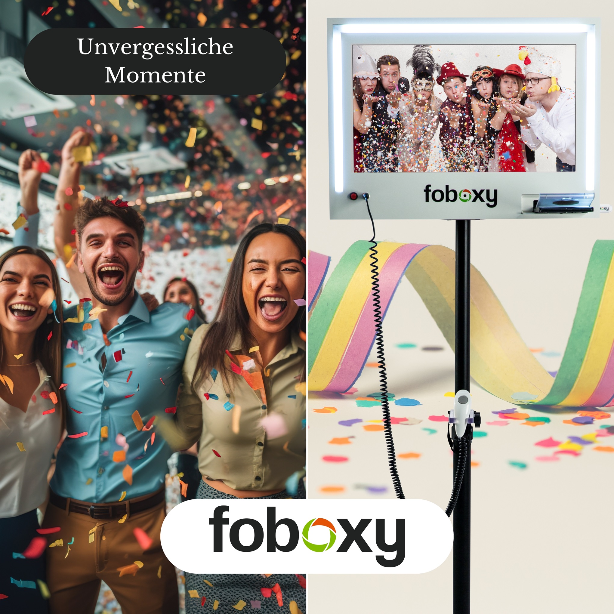 Unvergessliche Momente auf jeder Halloween Feier - mit der foboxy Fotobox (Die Bildrechte liegen bei dem Verfasser der Mitteilung.) Unvergessliche Momente auf jeder Halloween Feier - mit der foboxy Fotobox (Die Bildrechte liegen bei dem Verfasser der Mitteilung.)