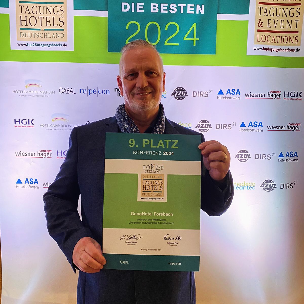 Dirk-James Annas, Geschäftsführer GenoHotel Forsbach