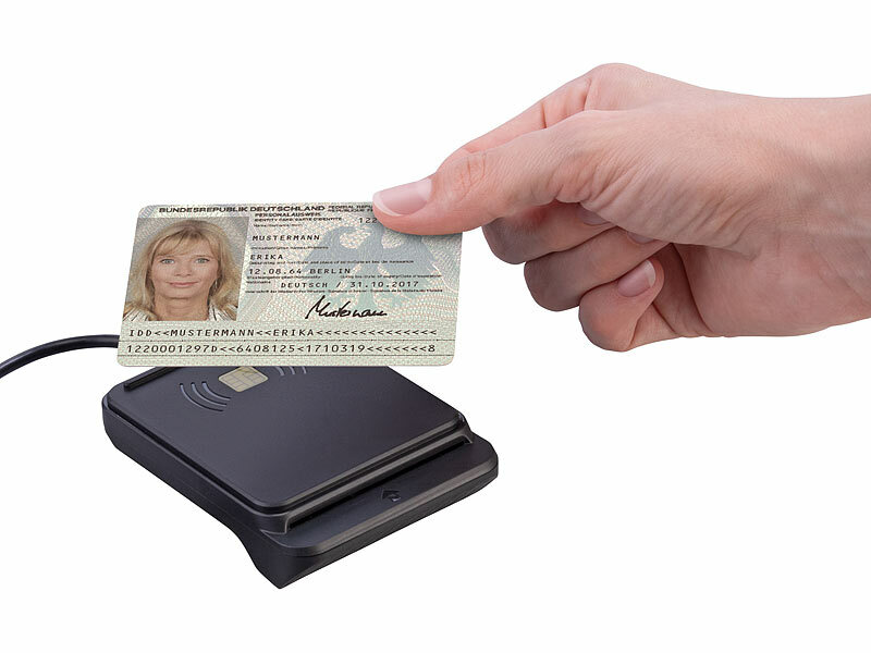 Xystec USB-RFID-/NFC- und Chipkarten-/Smartcard-Reader (Die Bildrechte liegen bei dem Verfasser der Mitteilung.) Xystec USB-RFID-/NFC- und Chipkarten-/Smartcard-Reader (Die Bildrechte liegen bei dem Verfasser der Mitteilung.)