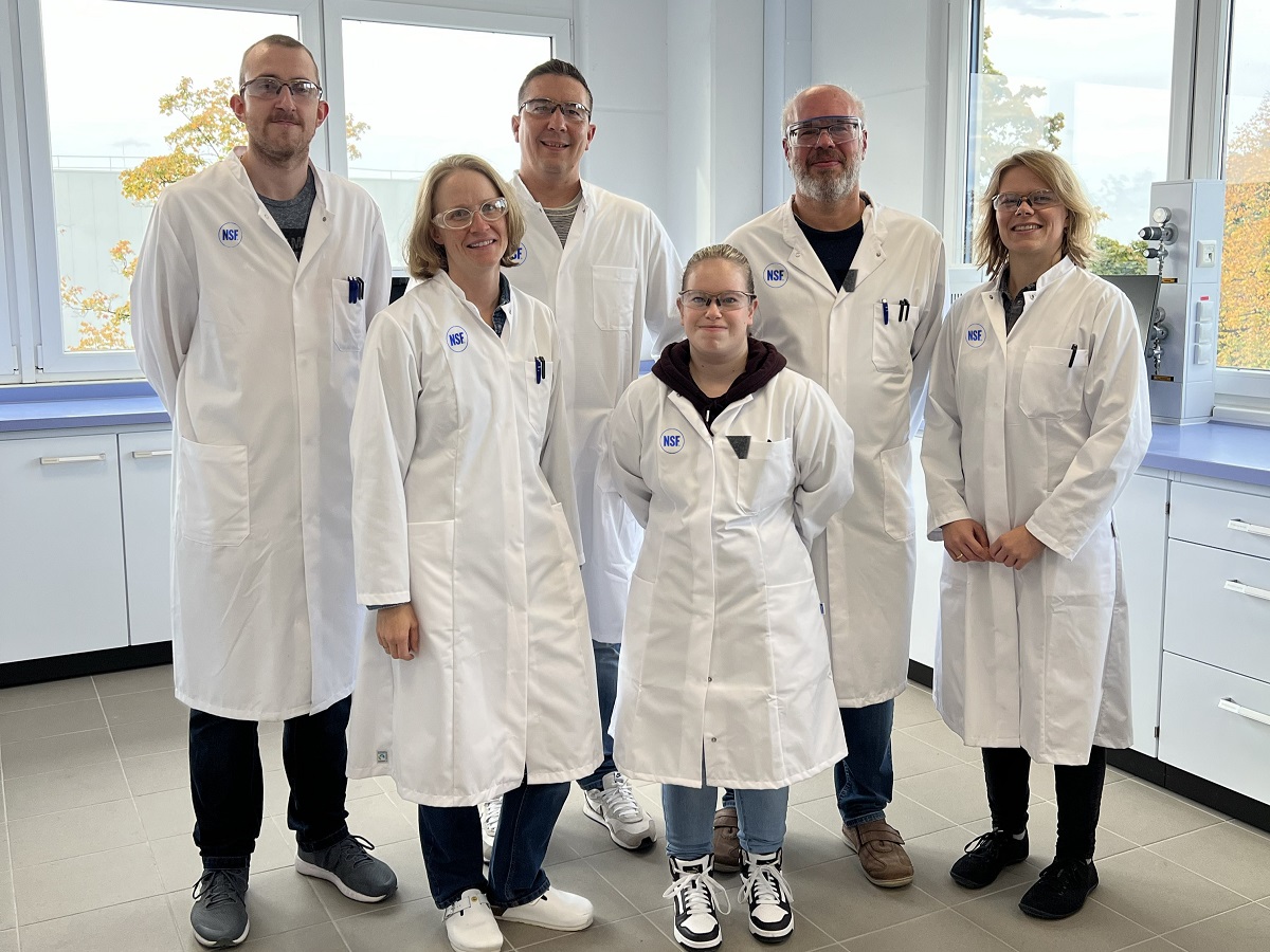 Das neuen Wassertestlabors von NFS befindet sich in Rheda-Wiedenbrück, NRW, Deutschland. (Die Bildrechte liegen bei dem Verfasser der Mitteilung.)