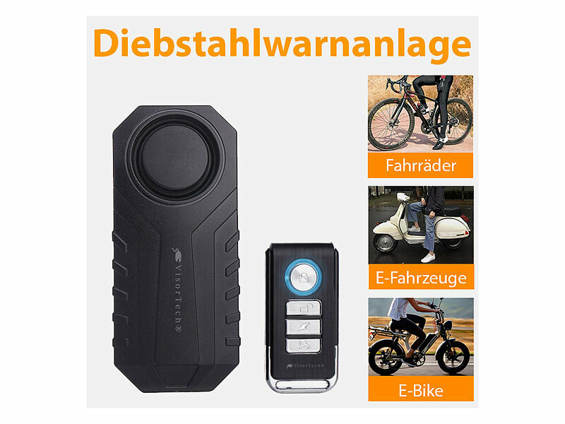VisorTech Ultrakompakter Anti-Diebstahl-Alarm (Die Bildrechte liegen bei dem Verfasser der Mitteilung.)