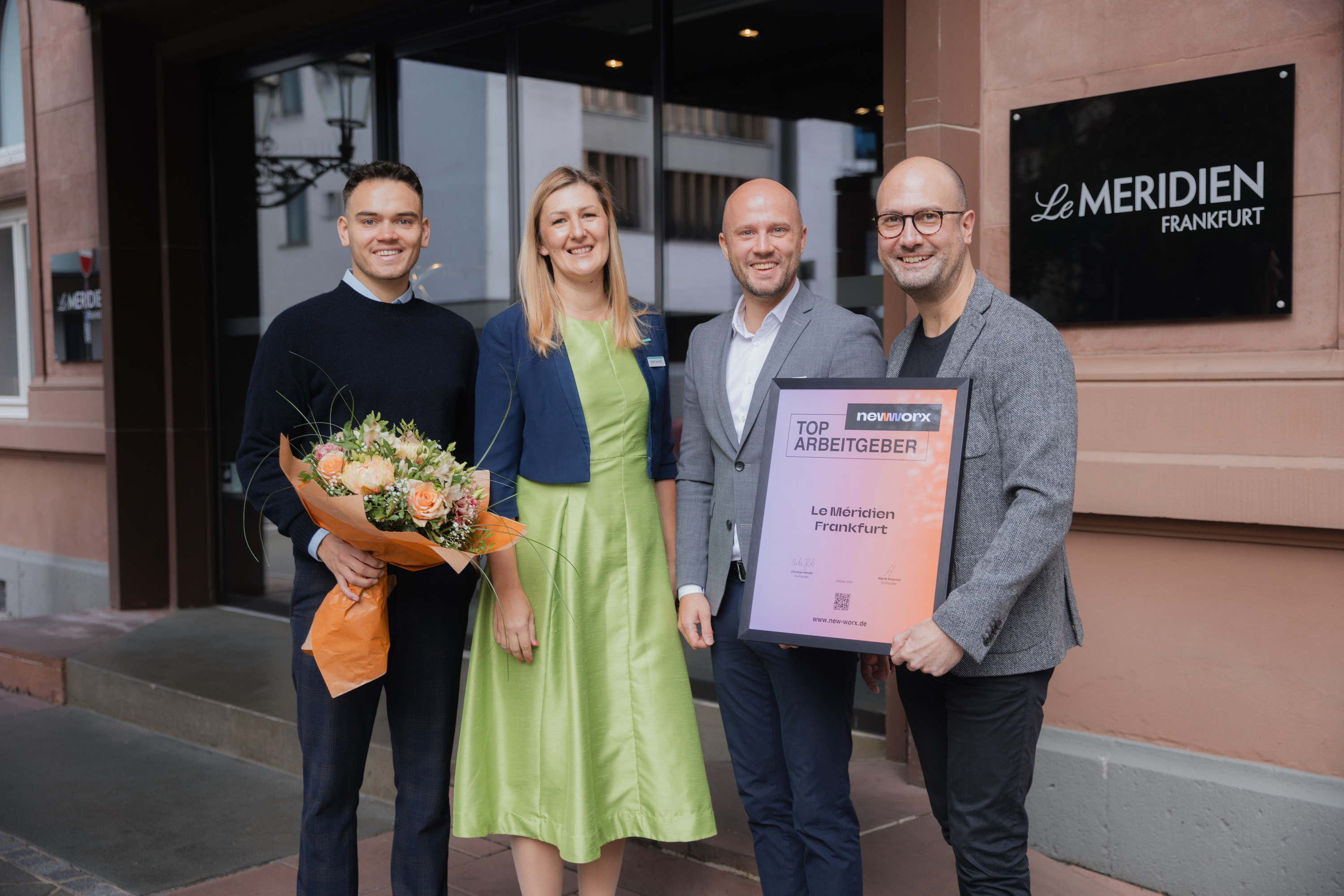 newworx zeichnet Top-Arbeitgeber wie das Le Méridien Frankfurt aus. Foto: Jonas Reuter.