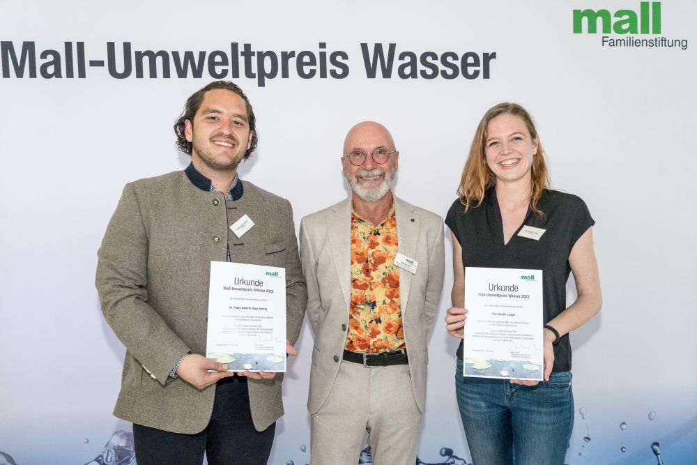 Auch 2025 verleiht die Mall-Familienstiftung wieder ihren Umweltpreis Wasser. (Die Bildrechte liegen bei dem Verfasser der Mitteilung.) Auch 2025 verleiht die Mall-Familienstiftung wieder ihren Umweltpreis Wasser. (Die Bildrechte liegen bei dem Verfasser der Mitteilung.)