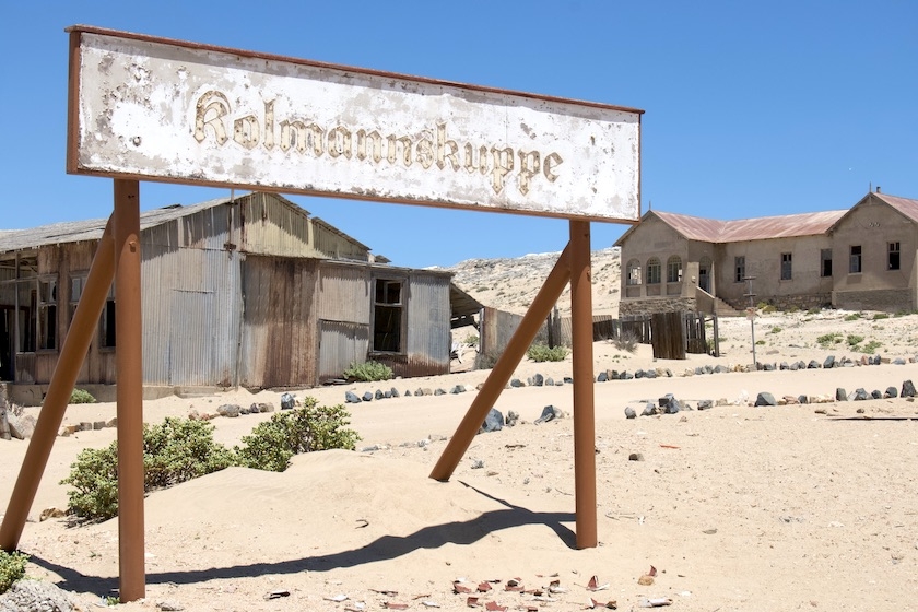 Geisterstadt Kolmannskuppe in Namibia (Die Bildrechte liegen bei dem Verfasser der Mitteilung.)