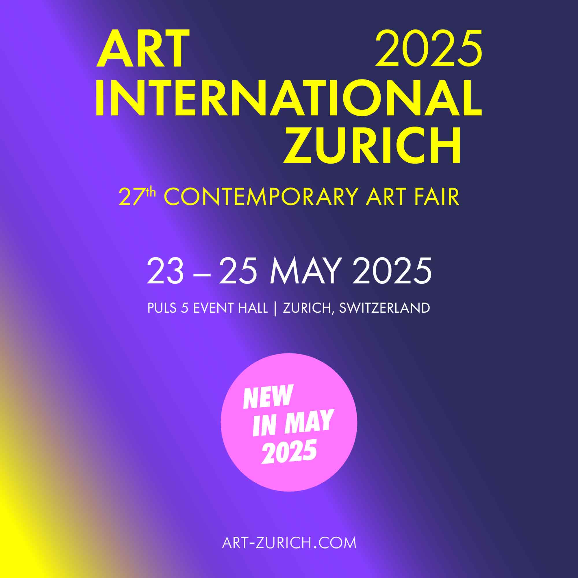 Banner/Logo of Art Fair Zurich
