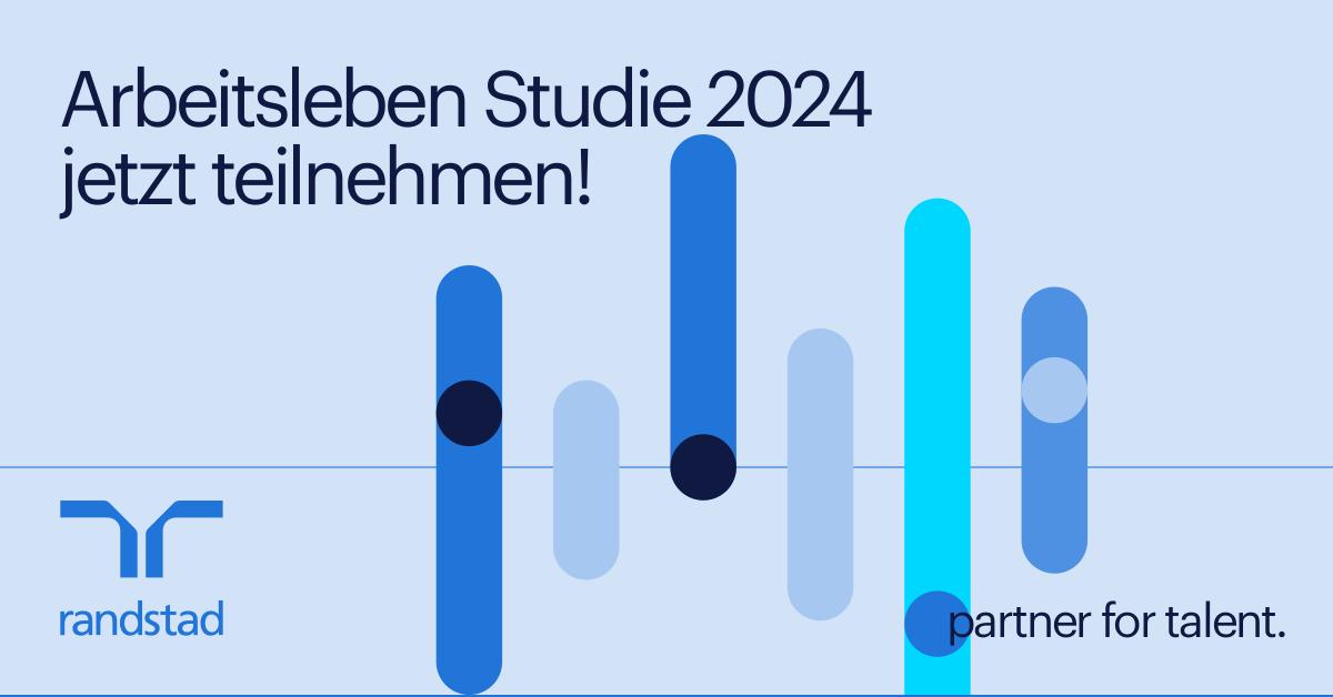 Pressegrafik - Startschuss für die diesjährige Arbeitsleben Studie von Randstad - Umfrage (Die Bildrechte liegen bei dem Verfasser der Mitteilung.)