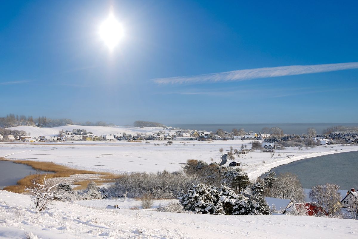 Winteridyll auf der Halbinsel Mönchgut / Rügen (© OAR)