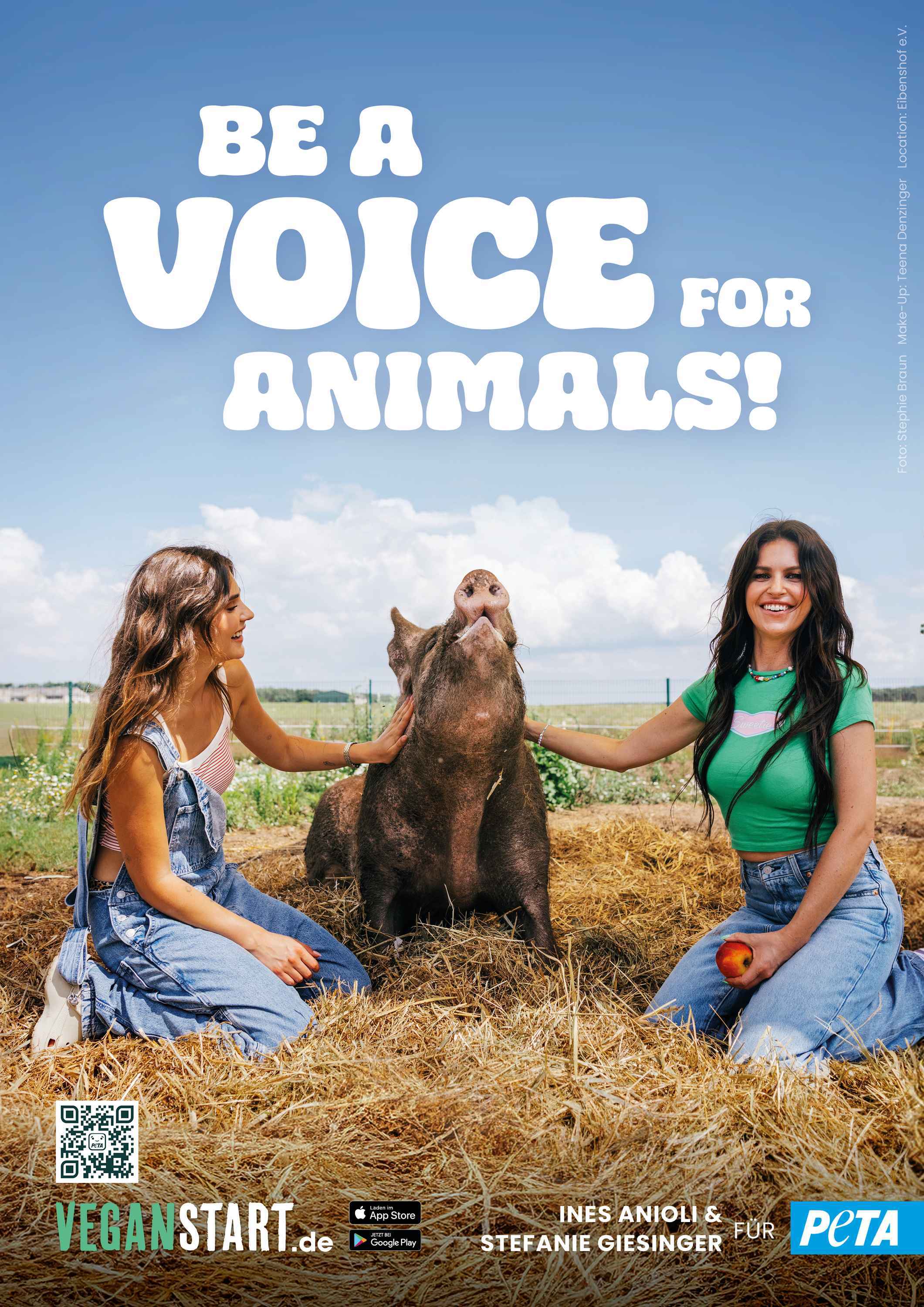 Stefanie_Giesinger_Ines_Anioli (Bildquelle: PETA) Stefanie_Giesinger_Ines_Anioli (Bildquelle: PETA)