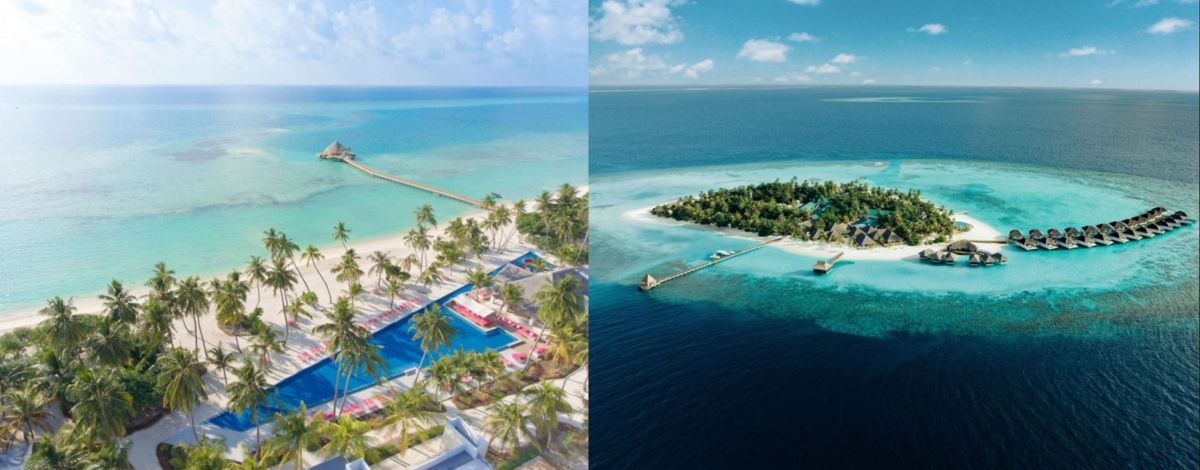 Kandima (l) und Nova Maldives (r) (© Kandima und Nova Maldives) Kandima (l) und Nova Maldives (r) (© Kandima und Nova Maldives)