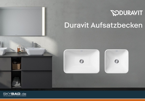 Duravit Aufsatzwaschbecken (Die Bildrechte liegen bei dem Verfasser der Mitteilung.) Duravit Aufsatzwaschbecken (Die Bildrechte liegen bei dem Verfasser der Mitteilung.)
