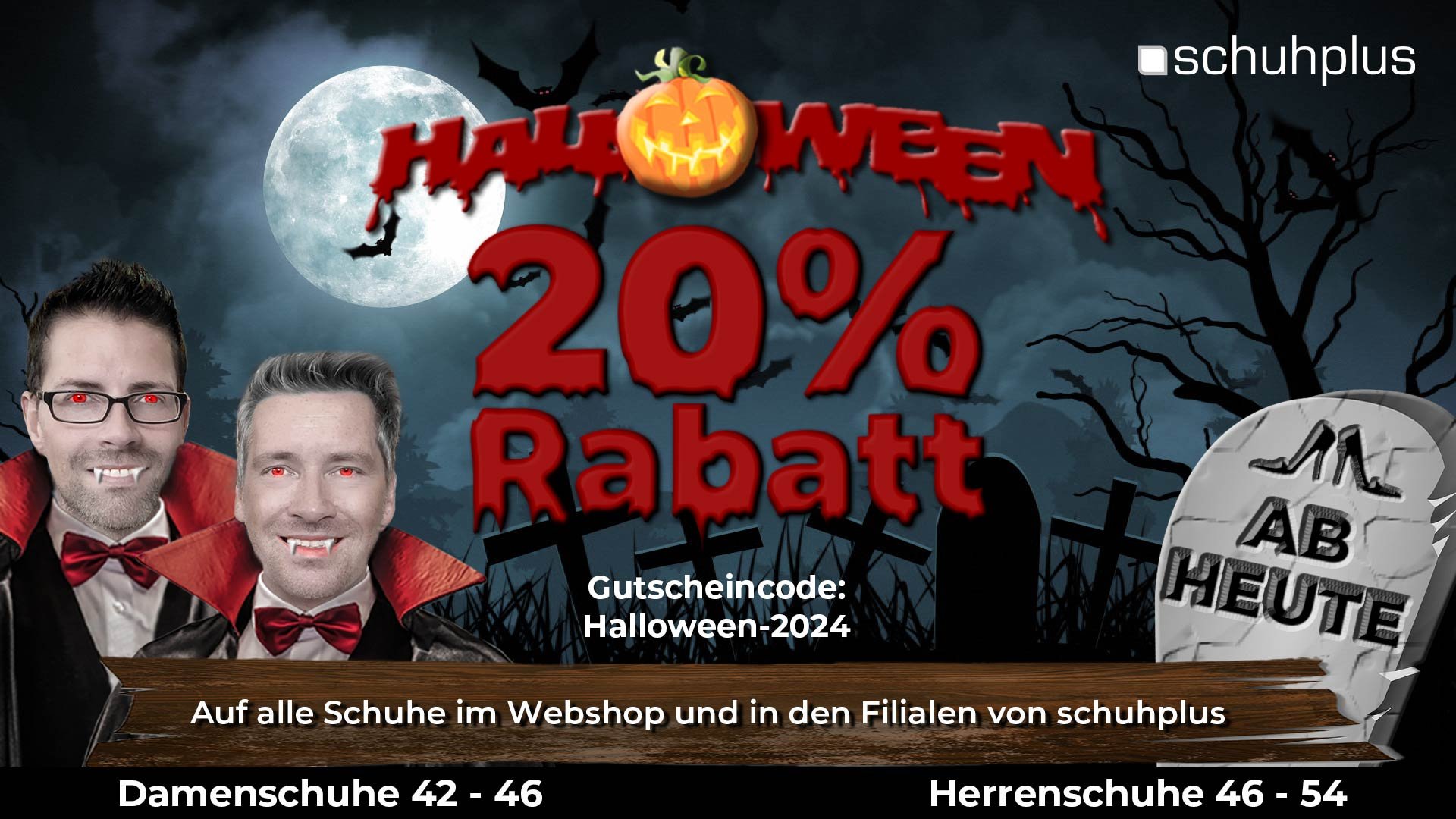 20 % Rabatt auf Schuhe inÜbergrößen bei schuhplus, dem Experten für große Schuhe aus Niedersachsen. (Die Bildrechte liegen bei dem Verfasser der Mitteilung.)