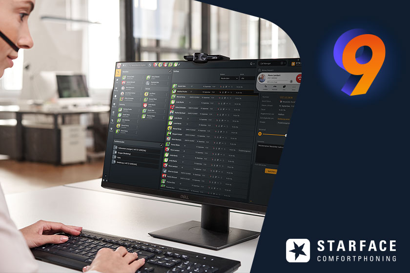 Ab sofort ist für die STARFACE UCC-Plattformen das Update STARFACE 9 verfügbar. (Die Bildrechte liegen bei dem Verfasser der Mitteilung.)