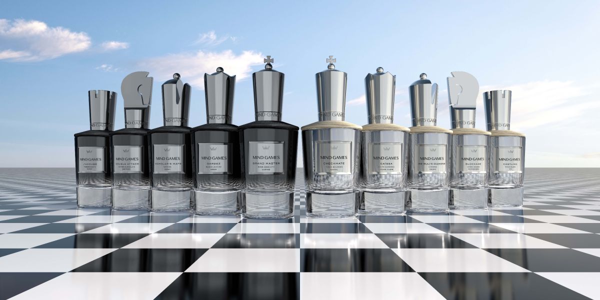 Mind Games Artisan Collection (© Mind Games Fragrances) Mind Games Artisan Collection (© Mind Games Fragrances)