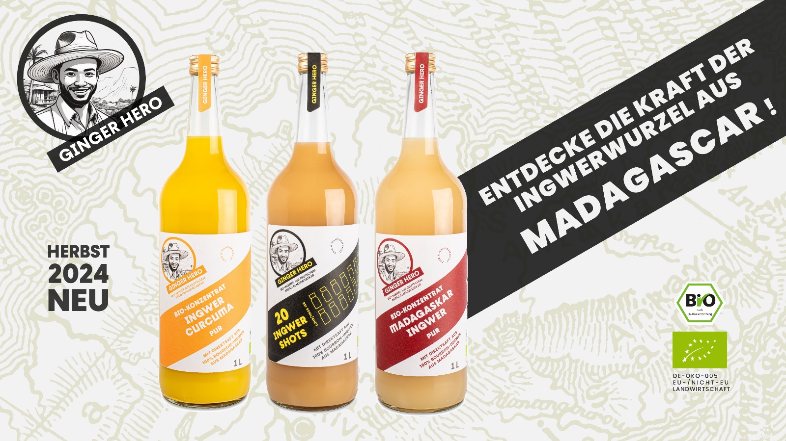 GINGER HERO Produkte