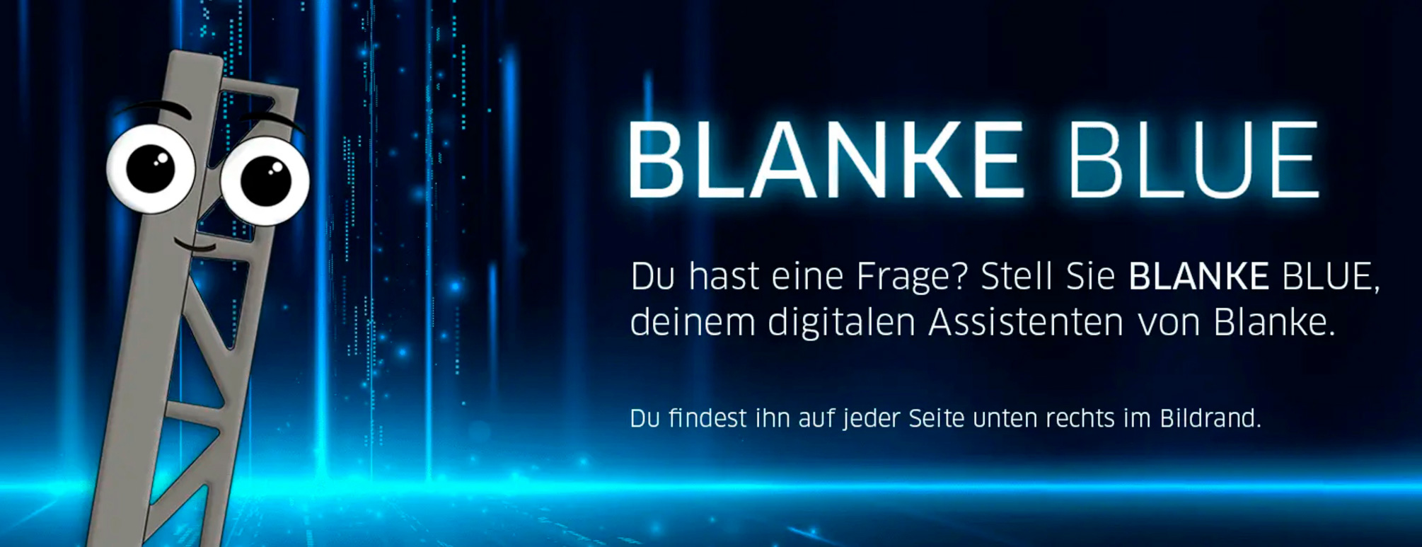 BLANKE BLUE - der digitale Assistent von Blanke (Bildquelle: Blanke)