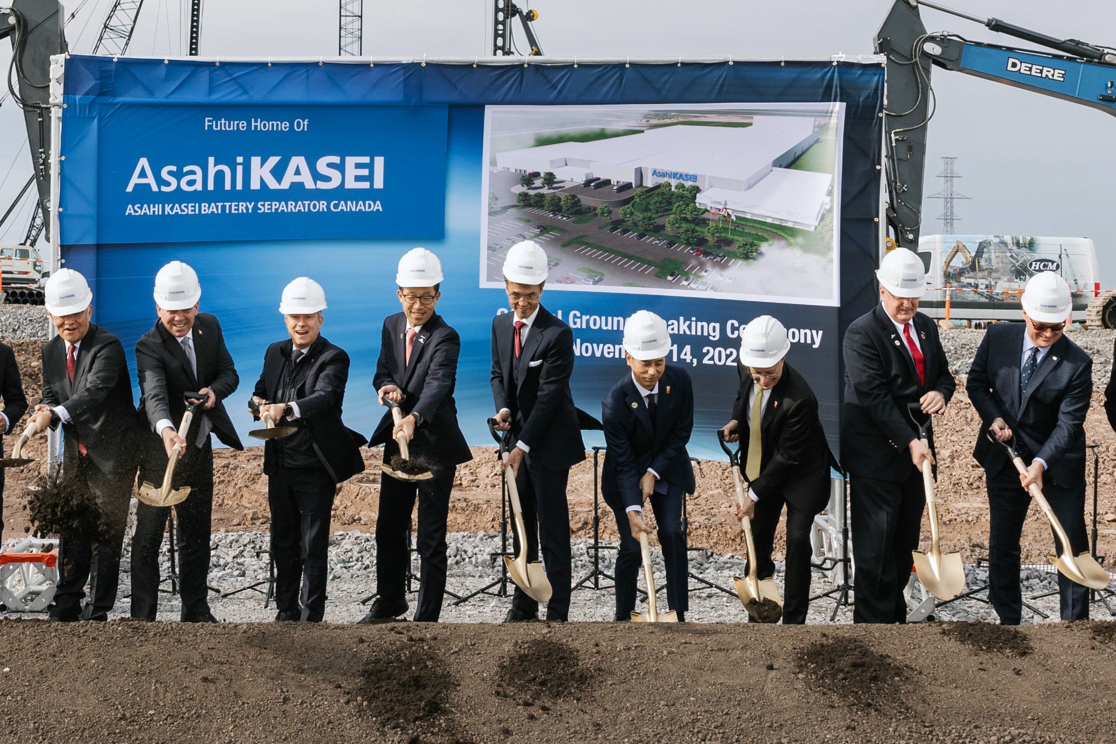 Groundbreaking Ceremony (Bildquelle: Asahi Kasei)