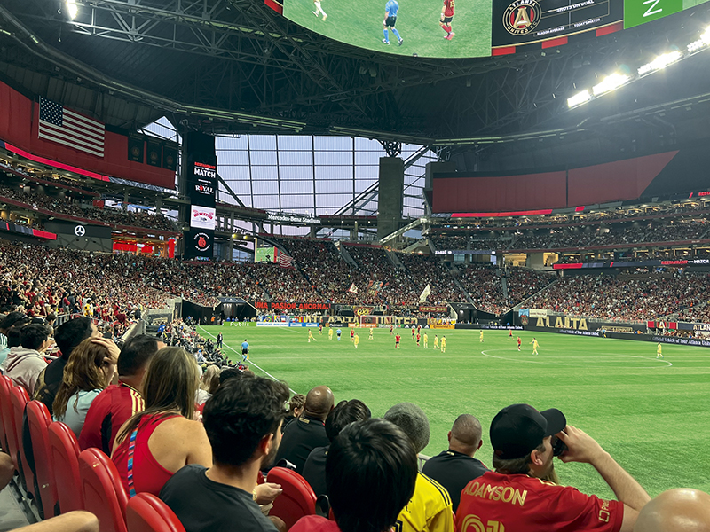 Fußball WM 2026 - Atlanta Stadion (Die Bildrechte liegen bei dem Verfasser der Mitteilung.) Fußball WM 2026 - Atlanta Stadion (Die Bildrechte liegen bei dem Verfasser der Mitteilung.)