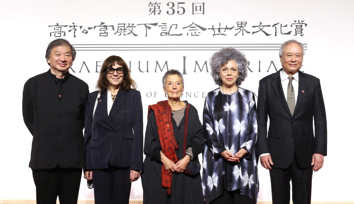 Die PRAEMIUM IMPERIALE-Preisträger 2024 (© Japan Art Association / The Sankei Shimbun) Die PRAEMIUM IMPERIALE-Preisträger 2024 (© Japan Art Association / The Sankei Shimbun)