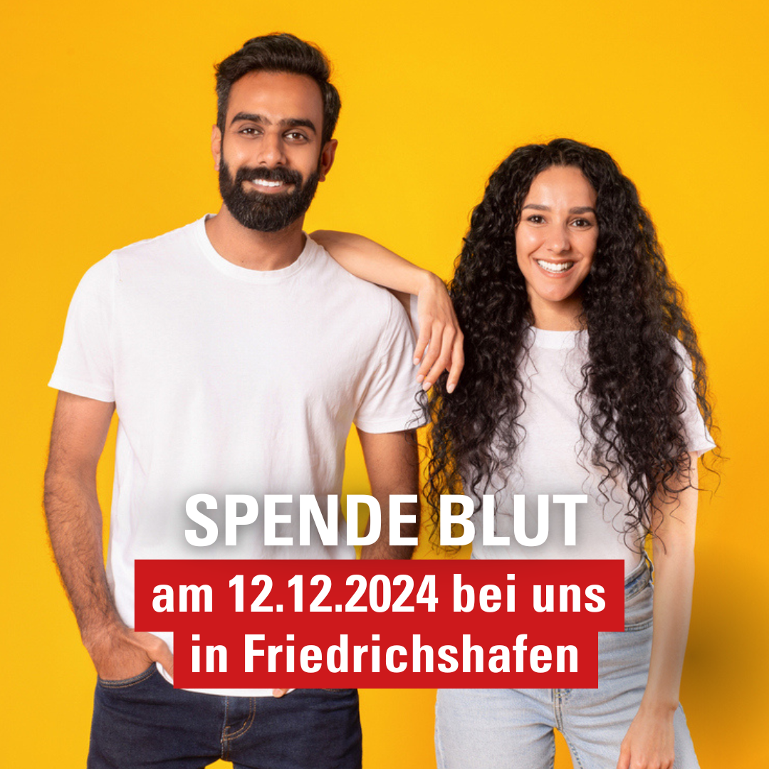 Die nächste Blutspendeaktion bei der BKK ZF & Partner in Friedrichshafen steht an.