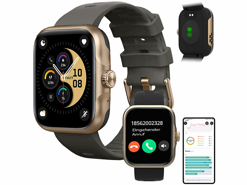 newgen medicals Premium-GPS-Fitness-&-Fashion-Smartwatch SW-520 (Die Bildrechte liegen bei dem Verfasser der Mitteilung.)