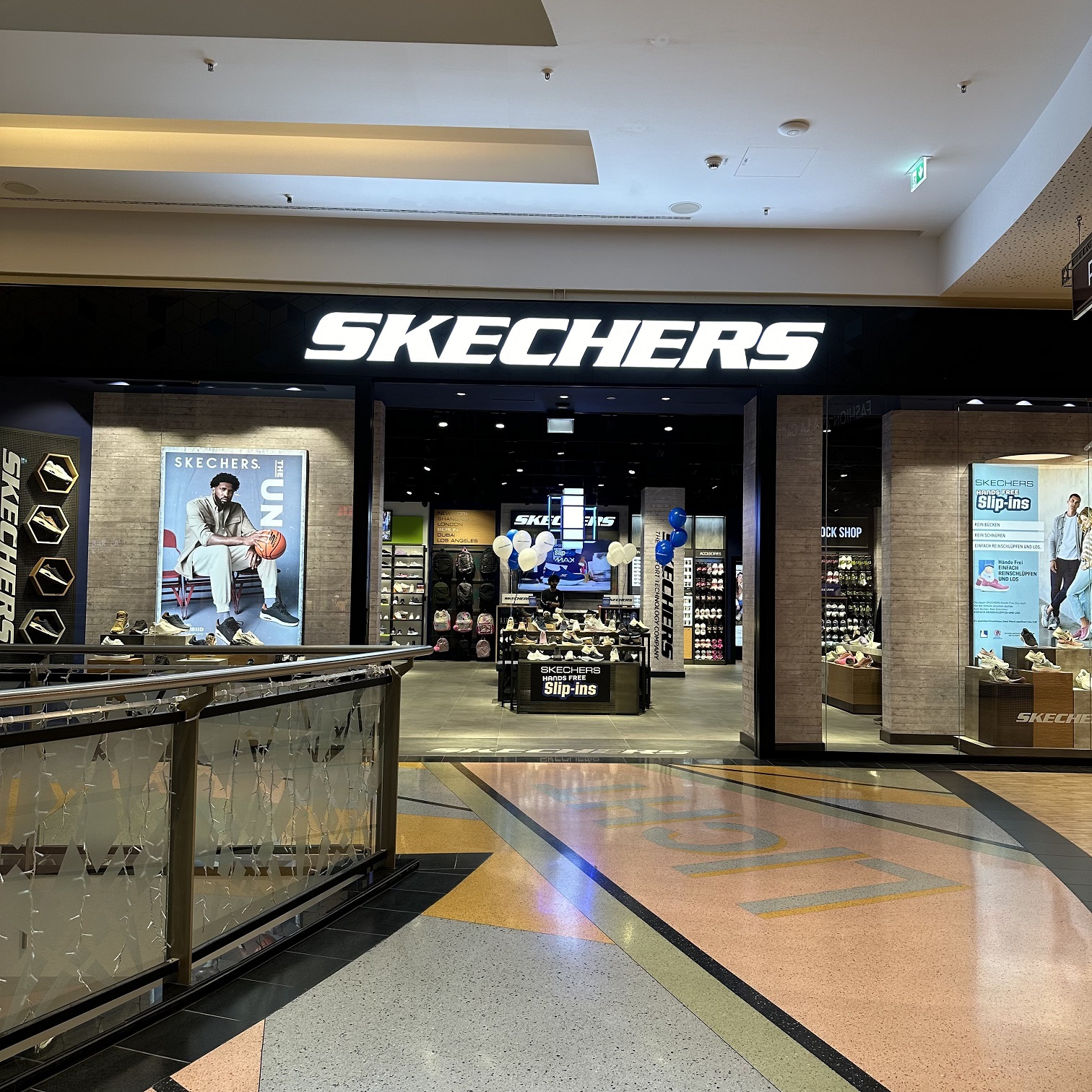 Der Skechers Store im Alexa: ein erfolgreicher Mietabschluss für Sonae Sierra (Bildquelle: Sonae Sierra)