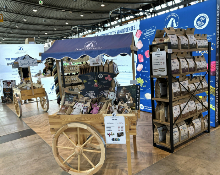 Lakefields Messestand auf der ANIMAL 2024 (Die Bildrechte liegen bei dem Verfasser der Mitteilung.) Lakefields Messestand auf der ANIMAL 2024 (Die Bildrechte liegen bei dem Verfasser der Mitteilung.)