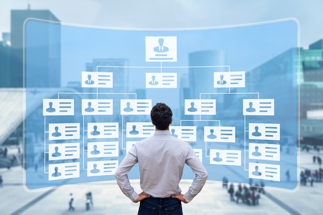 Organigramm (Bildquelle: iStock-1283929542) Organigramm (Bildquelle: iStock-1283929542)
