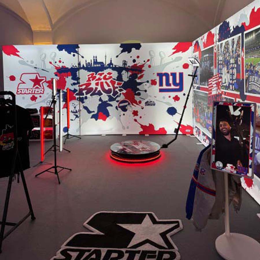 360-Grad-Videoaktivierung beim NFL Spiel in München (Foto: Felix Tutzauer) 360-Grad-Videoaktivierung beim NFL Spiel in München (Foto: Felix Tutzauer)