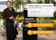 Optimal beraten – Weber-Grills per Video-Interface von .dotkomm. Optimal beraten – Weber-Grills per Video-Interface von .dotkomm.