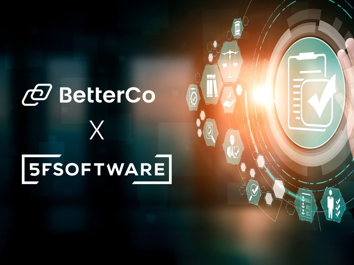 BetterCo und 5FSoftware jetzt Partner: 5F integriert KI-Modul für Onboarding und Compliance (© )
