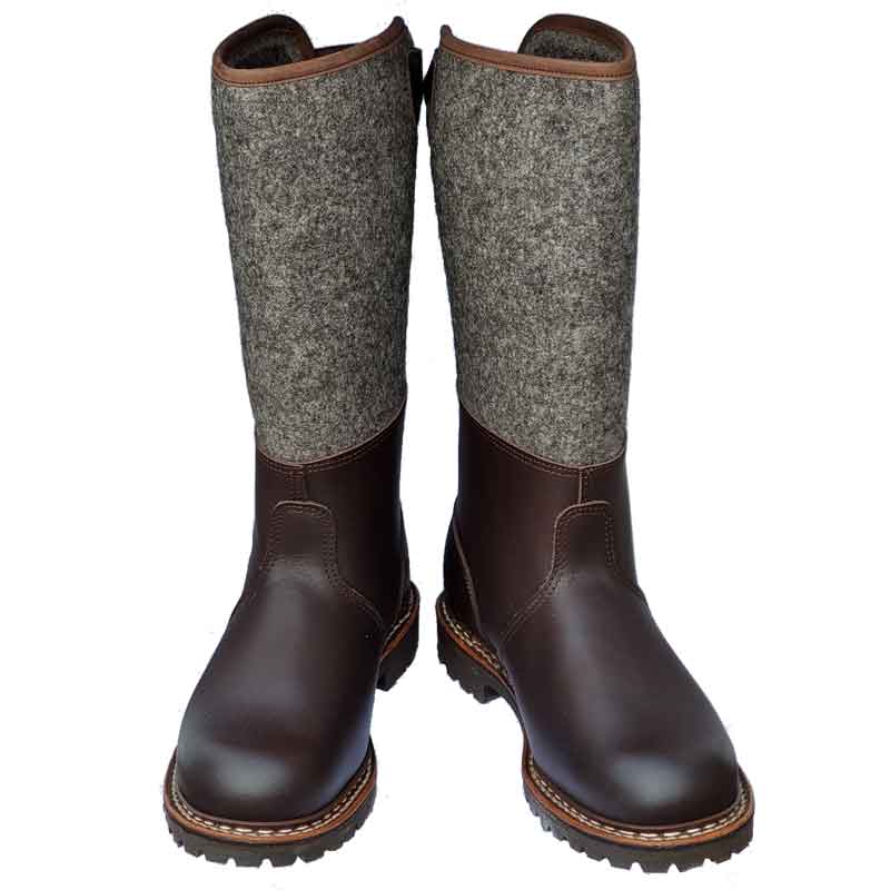 Lavitus zwiegenähte Filzschaftstiefel (Die Bildrechte liegen bei dem Verfasser der Mitteilung.)