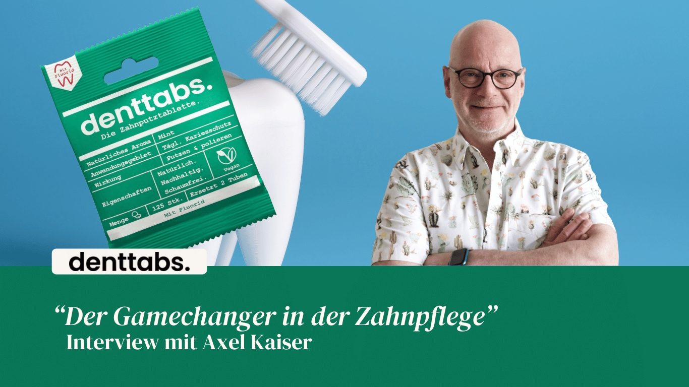 Neuer Gamechanger in der Zahnpflege mit Zahnputztabletten von Denttabs (Die Bildrechte liegen bei dem Verfasser der Mitteilung.) Neuer Gamechanger in der Zahnpflege mit Zahnputztabletten von Denttabs (Die Bildrechte liegen bei dem Verfasser der Mitteilung.)