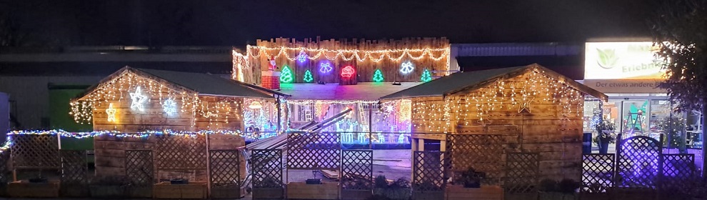 Vorfreude auf Weihnachten im Hanf-Winterdorf in Aschheim bei München (Die Bildrechte liegen bei dem Verfasser der Mitteilung.)