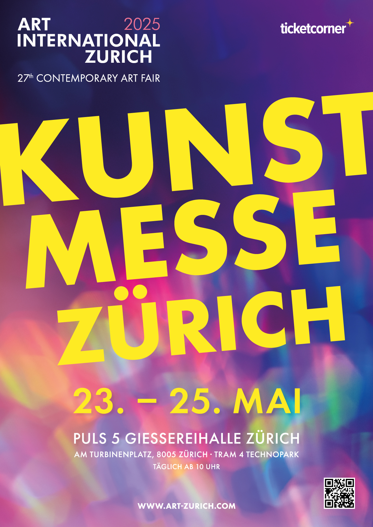 Poster der Kunstmesse Zürich