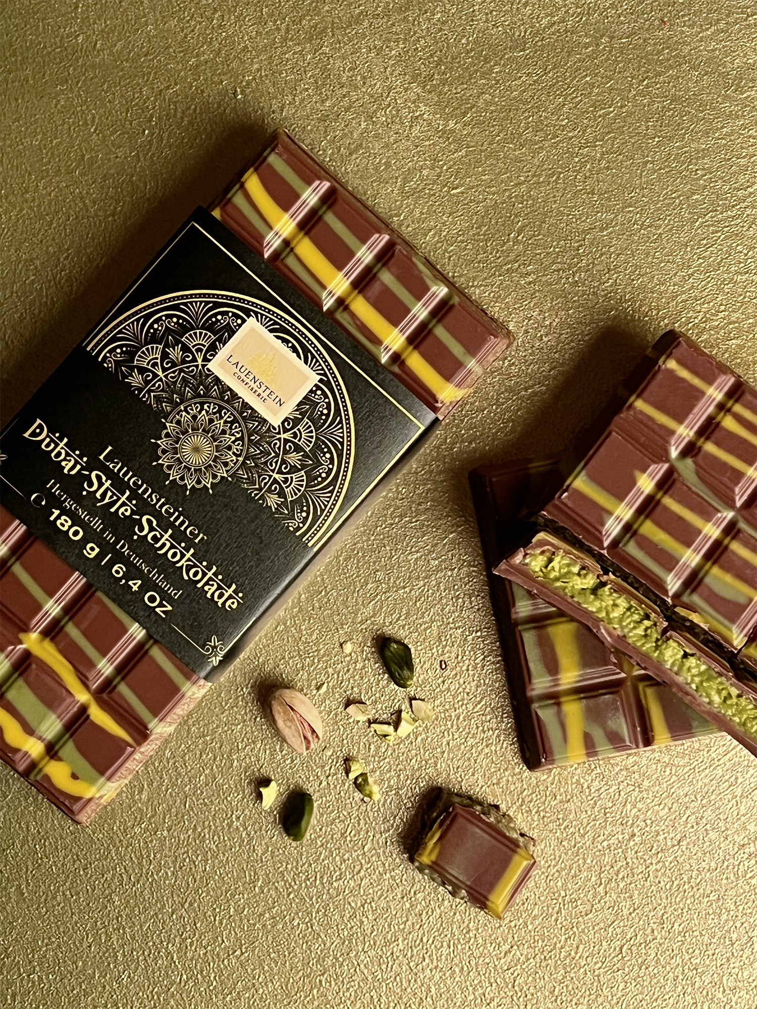 Lauensteiner Dubai Style Schokolade, Copyright: Lauenstein Confiserie