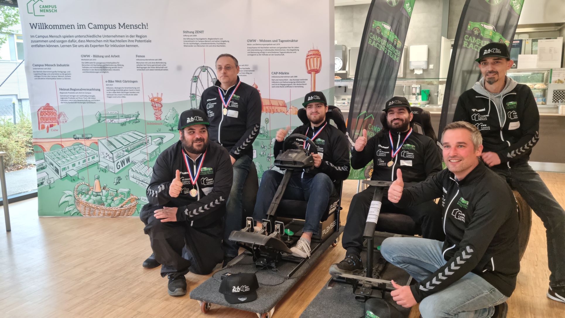 GWW Ehrenamtspreisverleihung 2023 - aus Leidenschaft entstand ein inklusives Racing Team! (Die Bildrechte liegen bei dem Verfasser der Mitteilung.)