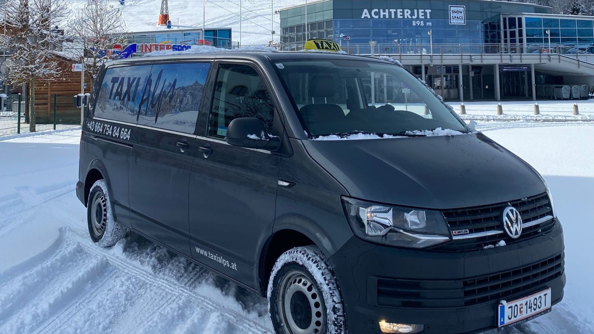 Das Rodeltaxi in Flachau - Taxi Alps!