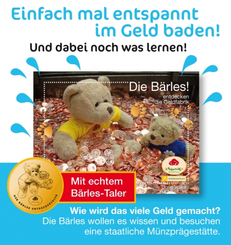 Einfach mal entspannt im Geld baden! Und dabei noch was lernen!