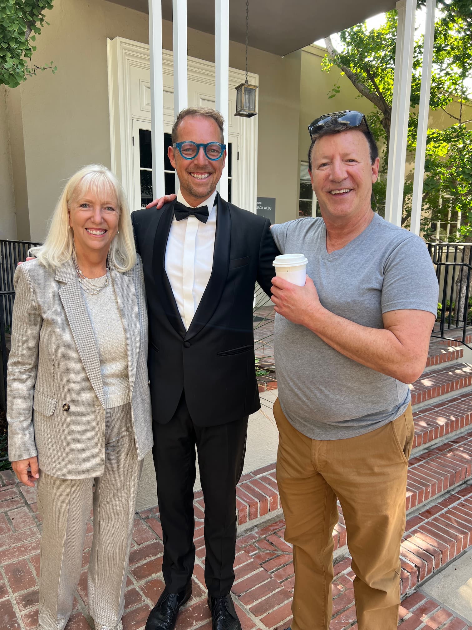 New York Times Bestseller Autorin Peggy McColl, Norman Gräter und Phillip B. Goldfine in Hollywood (Die Bildrechte liegen bei dem Verfasser der Mitteilung.)