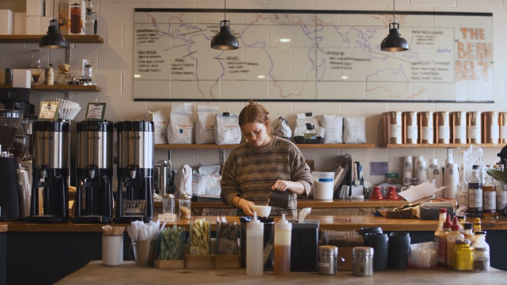 In Harrisonburg, Virginia, wird die Zubereitung von Kaffee gerne zelebriert. (Bildquelle: Visit Harrisonburg) In Harrisonburg, Virginia, wird die Zubereitung von Kaffee gerne zelebriert. (Bildquelle: Visit Harrisonburg)