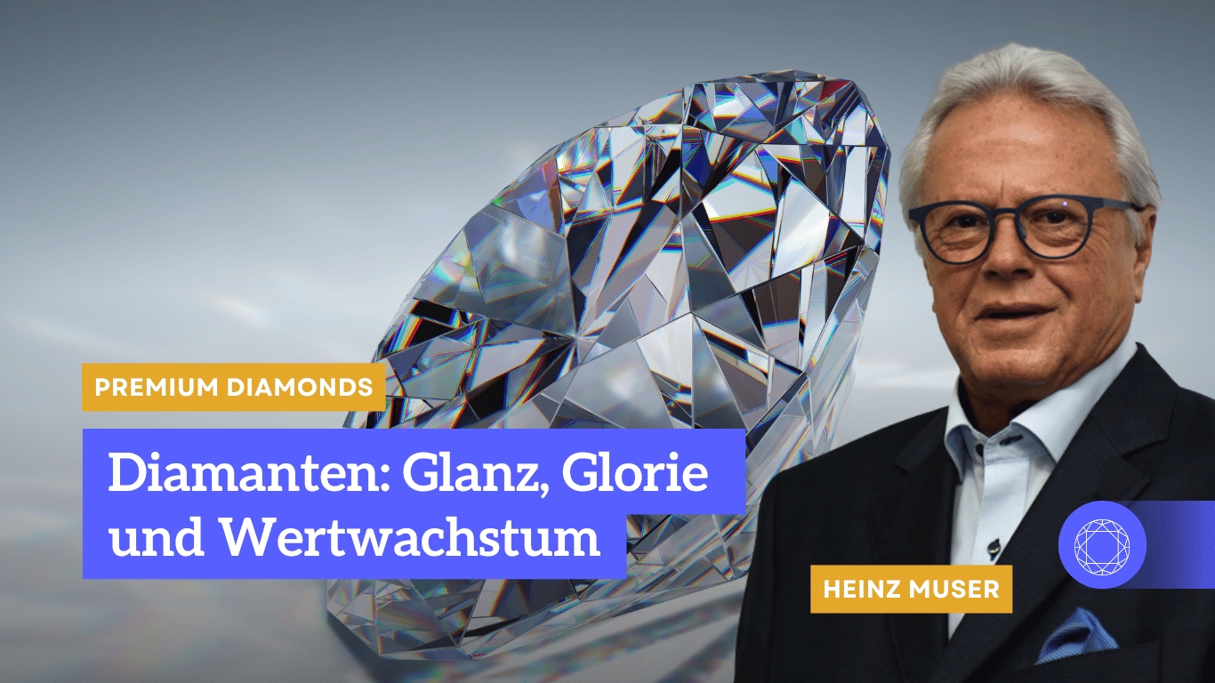 Diamanten im Wertwachstum - Heinz Muser von Premium Diamonds (Die Bildrechte liegen bei dem Verfasser der Mitteilung.)