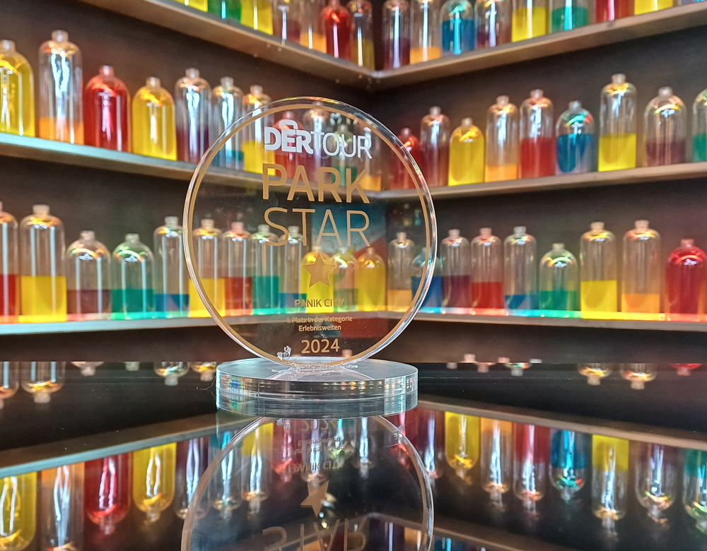 Panik City gewinnt DERTOUR Park Star 2024 (Die Bildrechte liegen bei dem Verfasser der Mitteilung.) Panik City gewinnt DERTOUR Park Star 2024 (Die Bildrechte liegen bei dem Verfasser der Mitteilung.)