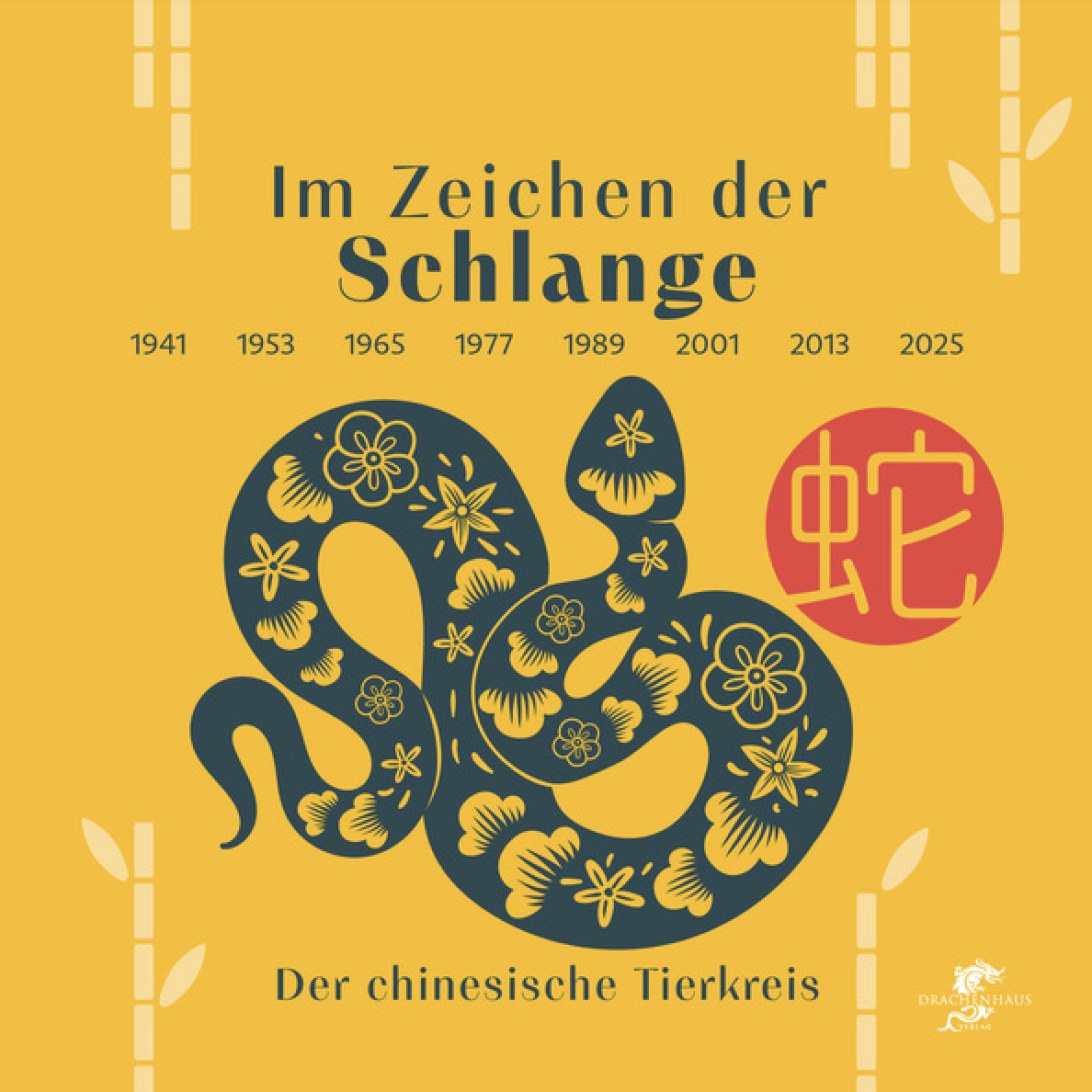 Am 29. Januar 2025 beginnt das Jahr der Holz-Schlange. Foto: Drachenhaus Verlag