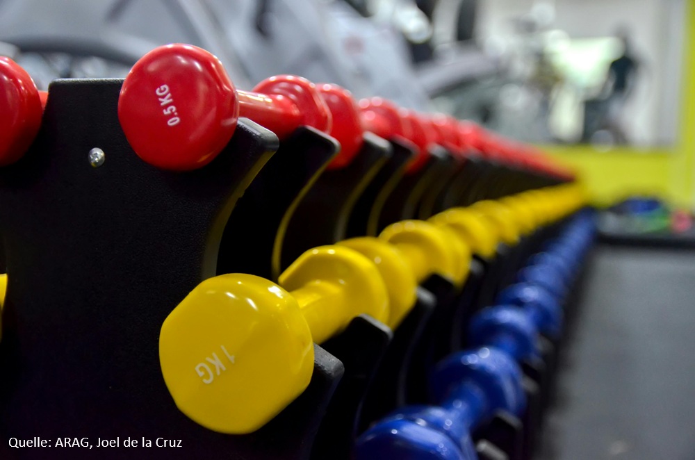 ARAG Experten mit Informationen rund um Fitnessstudio-Verträge (Die Bildrechte liegen bei dem Verfasser der Mitteilung.) ARAG Experten mit Informationen rund um Fitnessstudio-Verträge (Die Bildrechte liegen bei dem Verfasser der Mitteilung.)