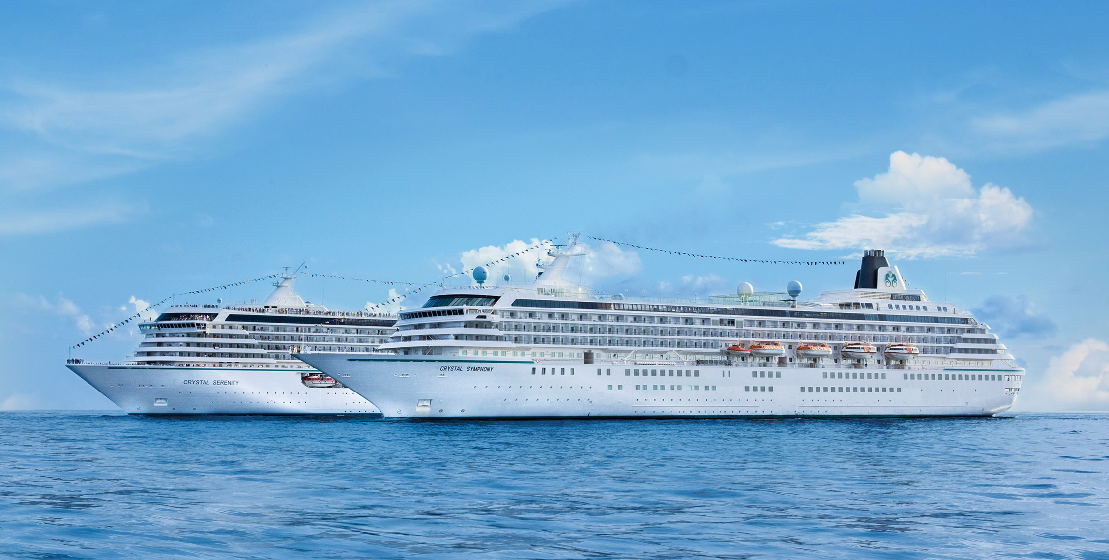 Atiworld präsentiert neue Reisekombinationen mit den luxuriösen Schiffen von Crystal Cruises. (Die Bildrechte liegen bei dem Verfasser der Mitteilung.)