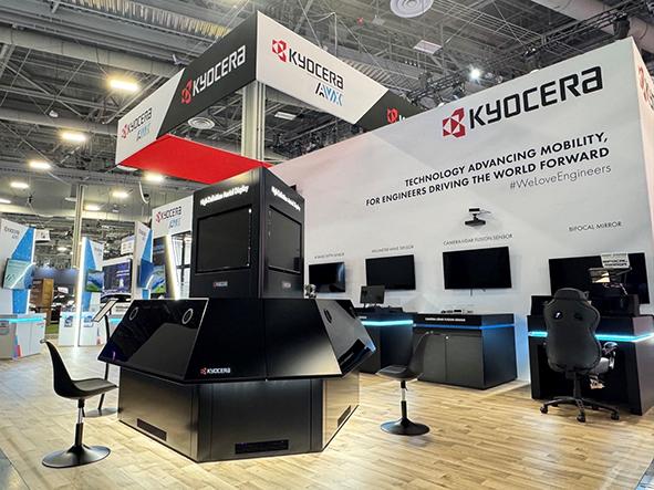 Kyoceras Messestand #4816 in der Westhalle der CES 2025 (Die Bildrechte liegen bei dem Verfasser der Mitteilung.) Kyoceras Messestand #4816 in der Westhalle der CES 2025 (Die Bildrechte liegen bei dem Verfasser der Mitteilung.)