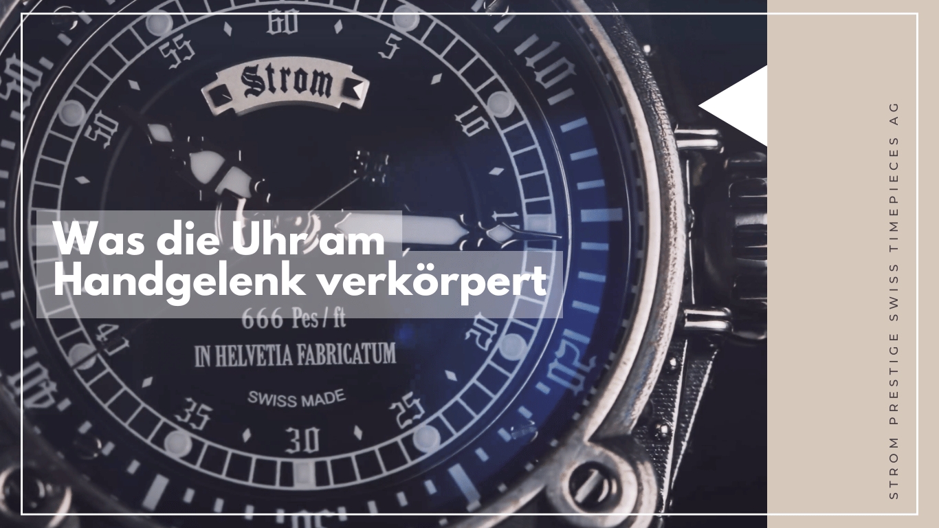 Was die Uhr am Handgelenk verko?rpert - Strom watch mit Daniel Strom (Die Bildrechte liegen bei dem Verfasser der Mitteilung.) Was die Uhr am Handgelenk verko?rpert - Strom watch mit Daniel Strom (Die Bildrechte liegen bei dem Verfasser der Mitteilung.)
