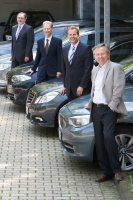 DeTeFleetServices: Norbert Wikowsky, Peter Schneider, Lothar Schwan und Horst Krastetter DeTeFleetServices: Norbert Wikowsky, Peter Schneider, Lothar Schwan und Horst Krastetter