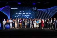 Die Gewinnerteams des 23. eGovernment-Wettbewerbs 2024 auf der Preisverleihung; BearingPoint Die Gewinnerteams des 23. eGovernment-Wettbewerbs 2024 auf der Preisverleihung; BearingPoint